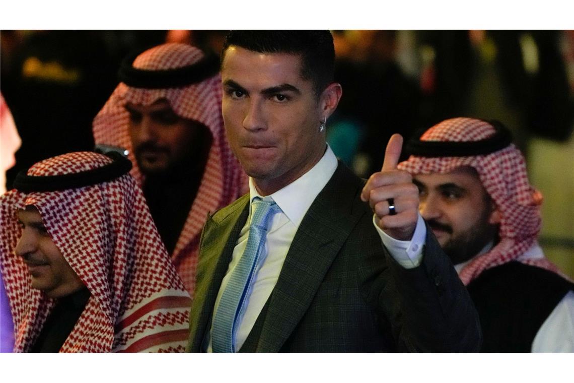 Cristiano Ronaldo wirbt unermüdlich für Fußball in Saudi-Arabien