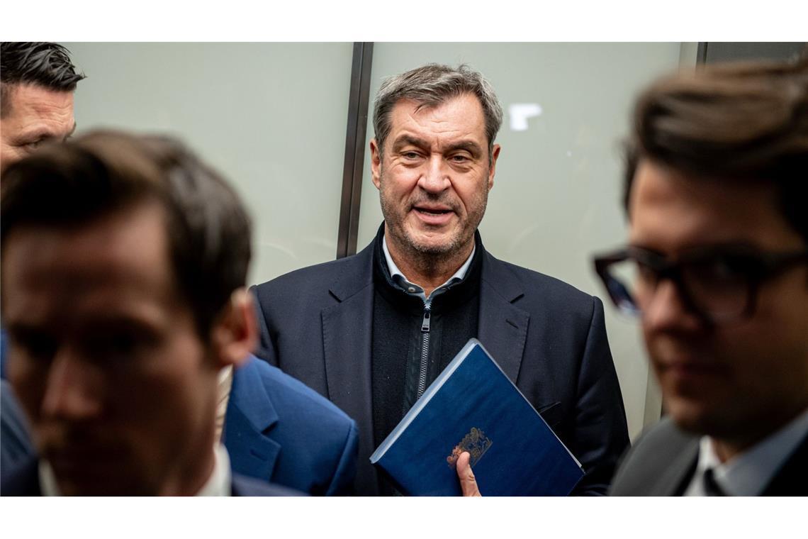 CSU-Chef Markus Söder plädiert für große Investitionen in die Bundeswehr.