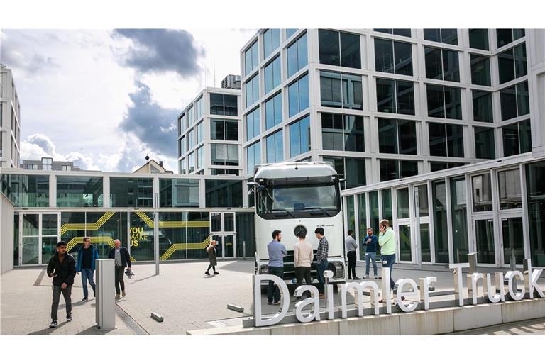 Daimler Truck ist ein Dax-Unternehmen mit Sitz in Leinfelden-Echterdingen.