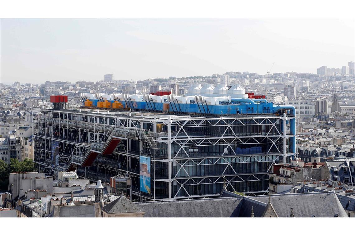 Das 1977 eröffnete Centre Pompidou.