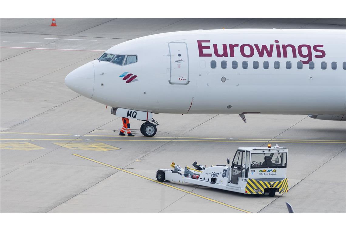 Das Bodenpersonal von Eurowings streikt nun doch nicht am kommenden Montag auf Mallorca. (Archivbild)