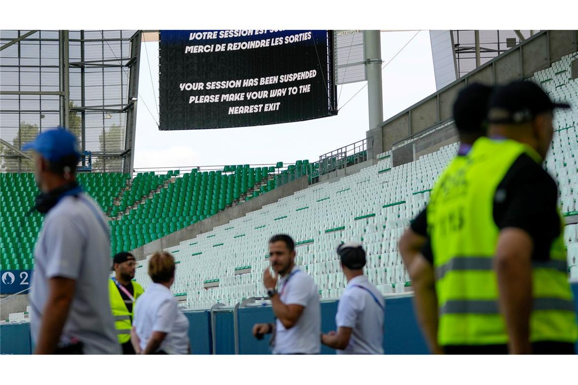 Das Chaos beim Auftakt ins olympische Fußball-Turnier wird nun untersucht.