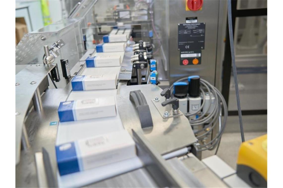 Pfizer liefert Paxlovid in Deutschland aus Das Covid-19-Medikament Paxlovid ist nun auch in Deutschland erhältlich. Foto: Thomas Hansmann/Pfizer Pharma GmbH/dpa