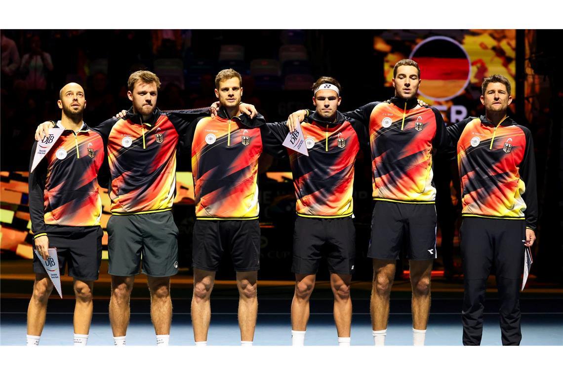 Das deutsche Davis-Cup-Team hat das Halbfinale erreicht.