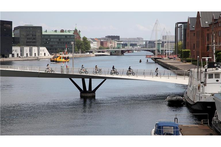 Das Fahrrad ist das Fortbewegungsmittel Nummer eins in Kopenhagen.