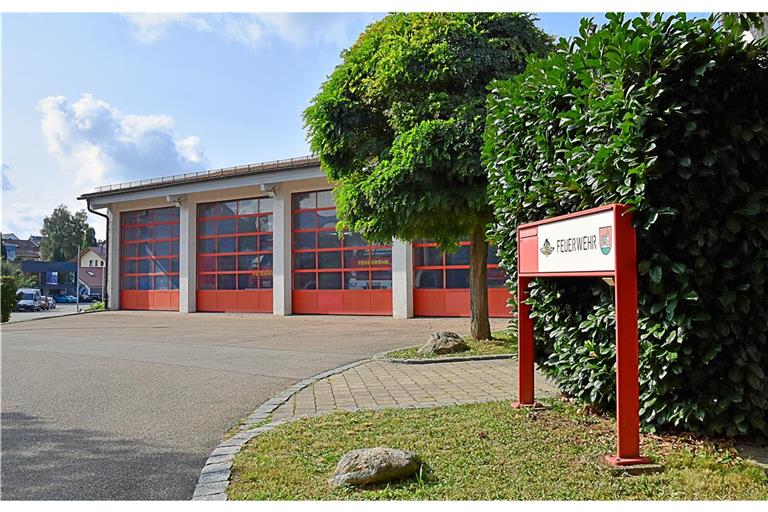 Das Feuerwehrgerätehaus in Kirchberg an der Murr soll unter anderem energetisch ertüchtigt werden. Foto: Tobias Sellmaier