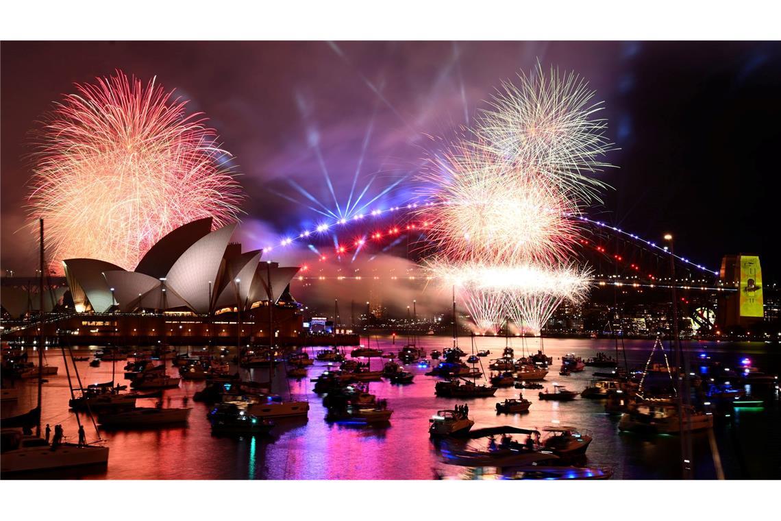 Das Feuerwerk über dem Hafen von Sydney ist weltbekannt (Archivbild).