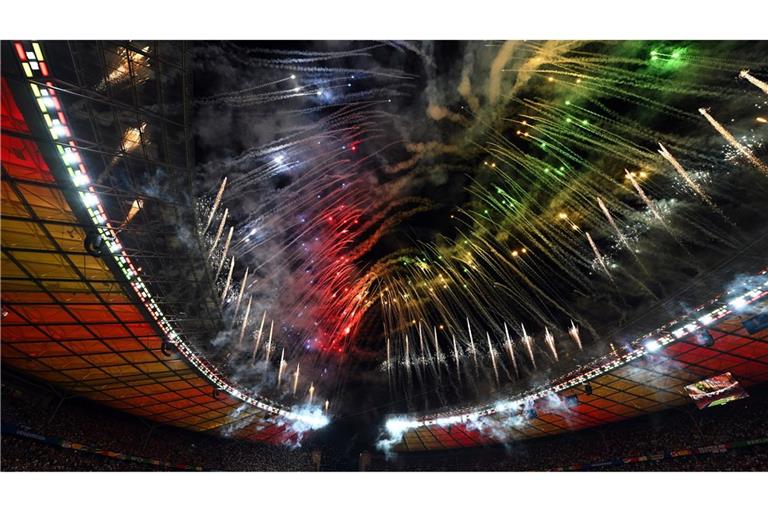 Das Finale im Olympiastadion in Berlin