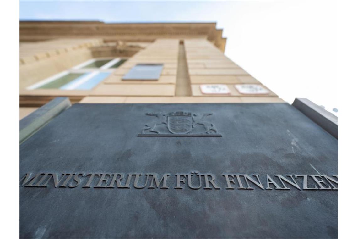 Das Finanzministerium in Stuttgart. Foto: Marijan Murat/dpa/Symbolbild