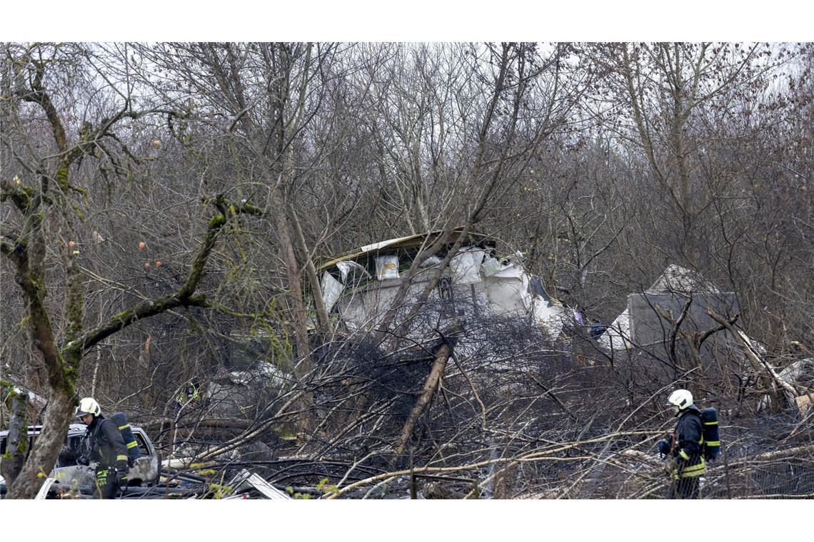 Das Frachtflugzeug war eine Maschine von Swift Air.