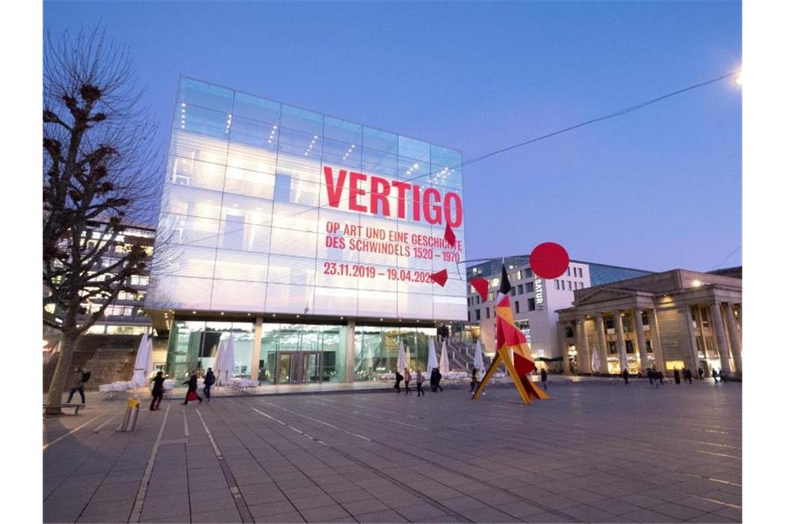 Das Gebäude des Kunstmuseums Stuttgart. Foto: Bernd Weissbrod/dpa/Archivbild