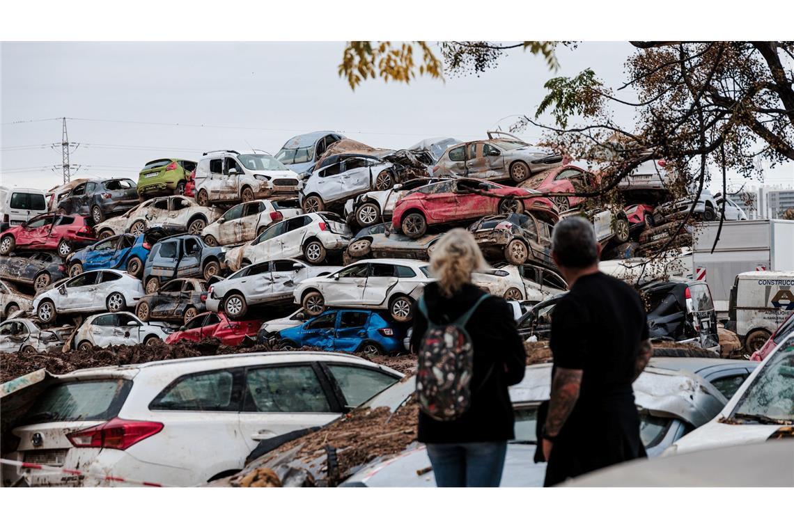 Das gewaltige Unwetter in Spanien richtete riesige Schäden an. (Archivbild)