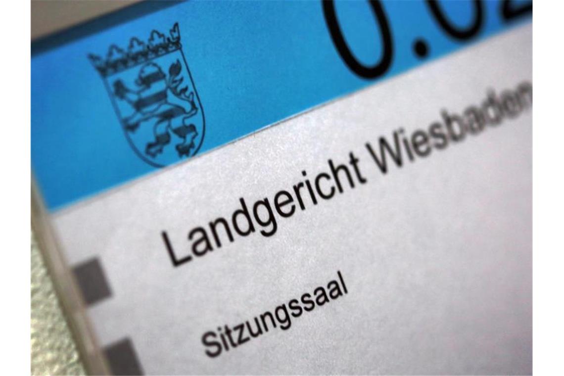 Prozess gegen Cum-Ex-Schlüsselfigur Berger ab 12. April Das Landgericht in Wiesbaden. Foto: Fredrik von Erichsen/dpa