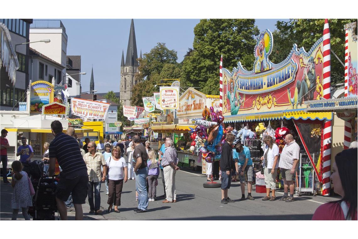 Das Libori-Volksfest in Paderborn. Nach einer Auseinandersetzung zwischen zwei Männern ist ein 71-Jähriger gestorben (Archivfoto).