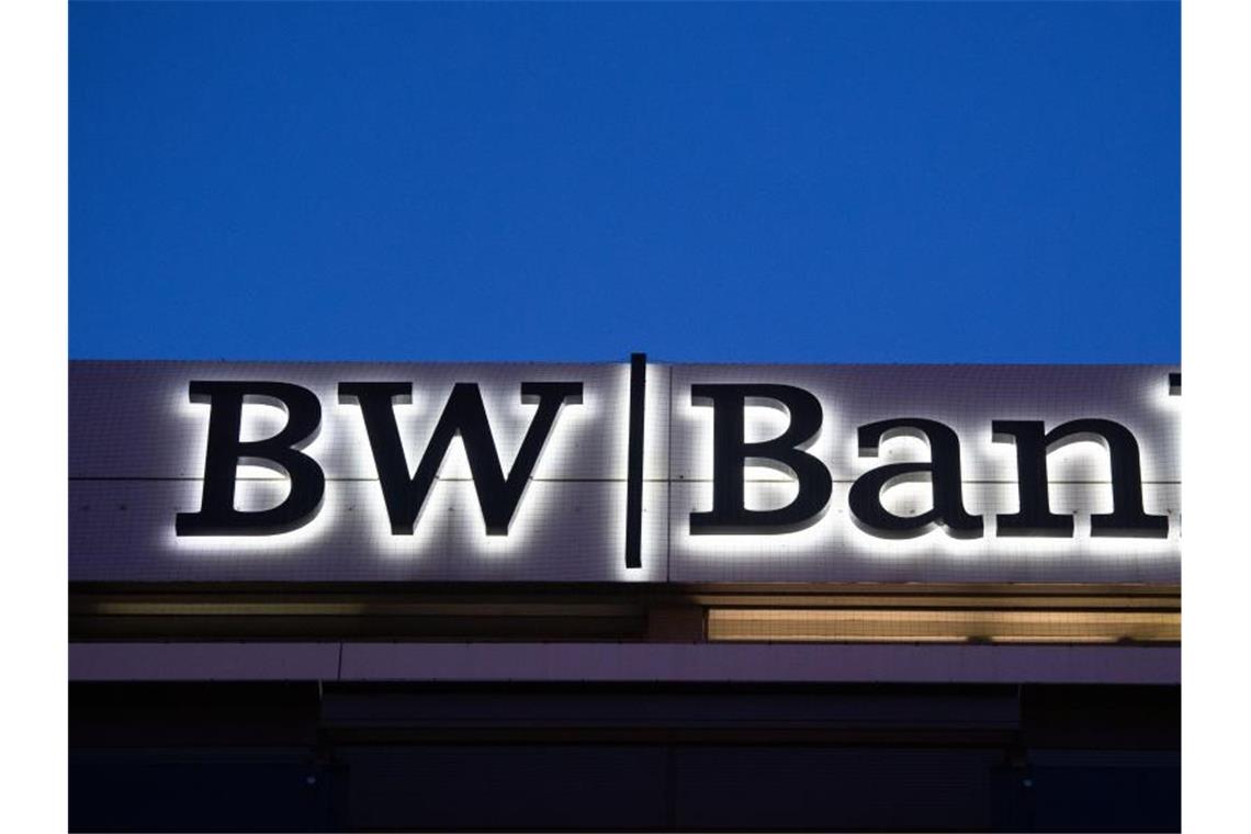 Das Logo der BW-Bank. Foto: Marijan Murat/dpa/Archiv