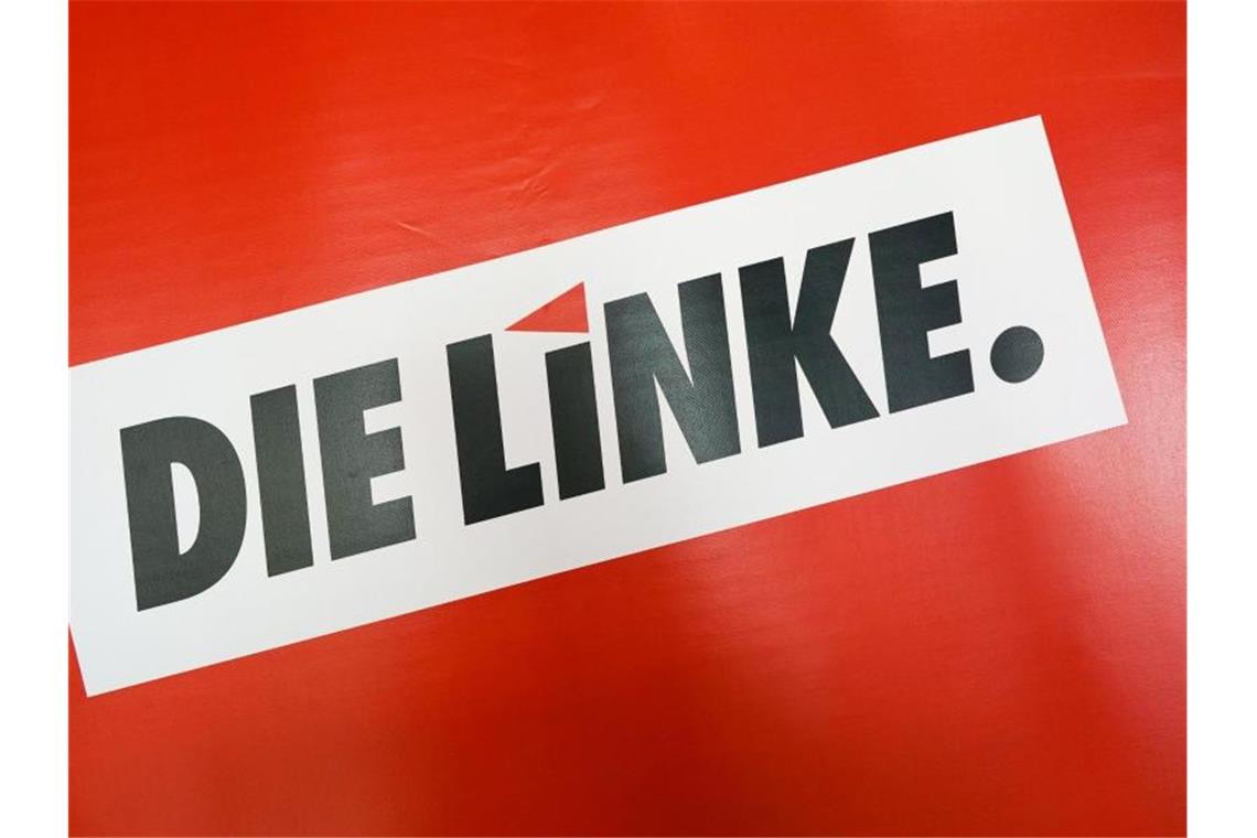 Parteimitglieder: Grüne legen zu, Verluste für AfD und SPD Das Logo der Linken. Foto: Peter Endig/zb/dpa/Archiv