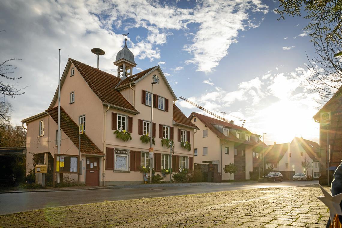 Das Rathaus in Heiningen. Fotos: Alexander Becher