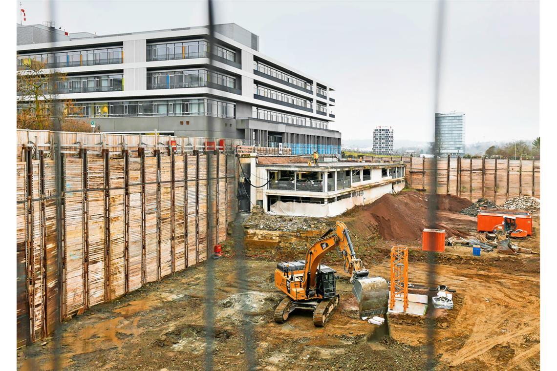 Das Robert Bosch Krankenhauses lässt am Burgholzhof fünf Wohngebäude für die Belegschaft errichten.