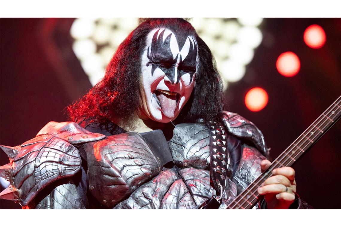 Das schwere Kostüm wird Gene Simmons nach dem Abschied von Kiss nicht mehr tragen.