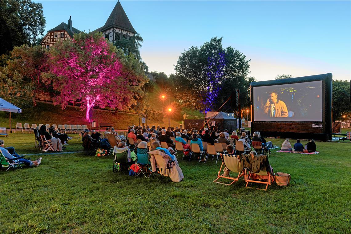 Das Sommernachtskino ist ein fester Bestandteil des Kulturangebots und lockt Gäste aus Stadt und Umgebung an.Archivfoto: Stefan Bossow