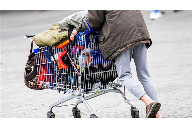 Das Statistische Bundesamt zählte mehr als 430.000 Obdachlose zu Beginn des Jahres in Deutschland (Symbolbild).