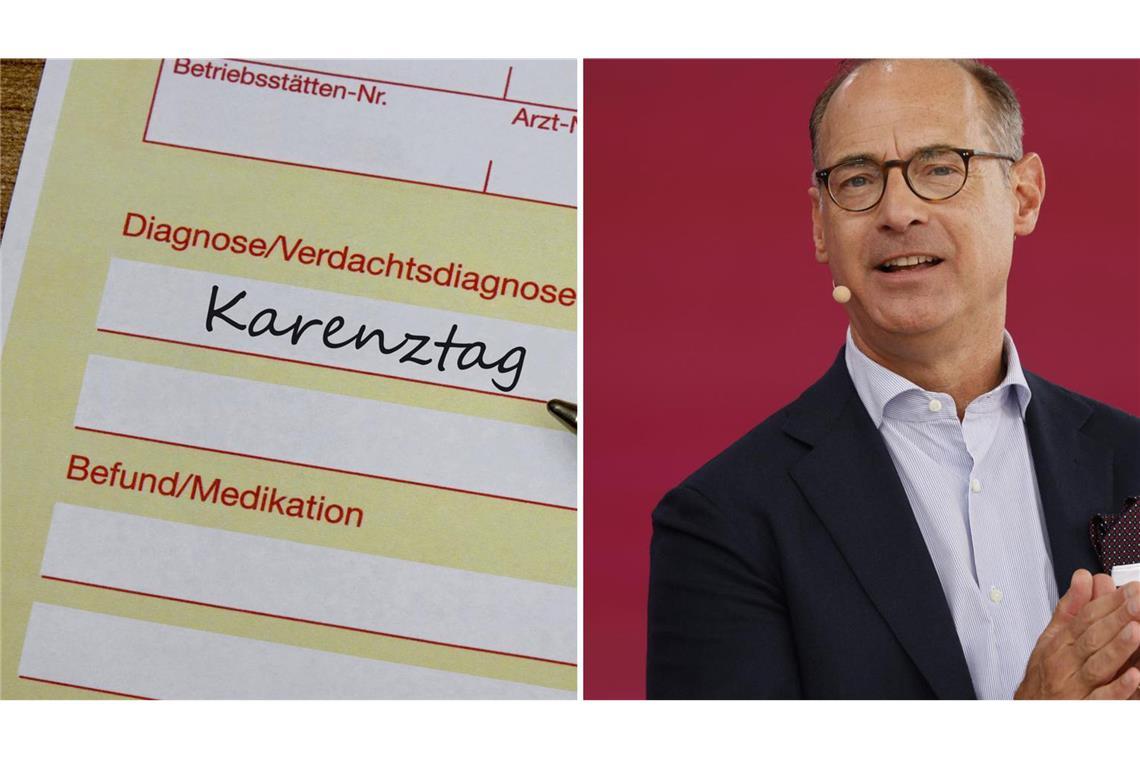 Das Thema Karenztage ist ein heißes Eisen und trug schon 1998 zur Wahlniederlage von CDU und FDP bei. Allianz-Chef Bäte hat es jetzt wieder befeuert.