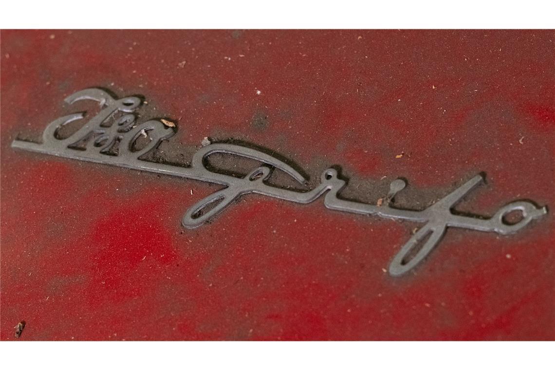 Das Typenschild des Iso Grifo