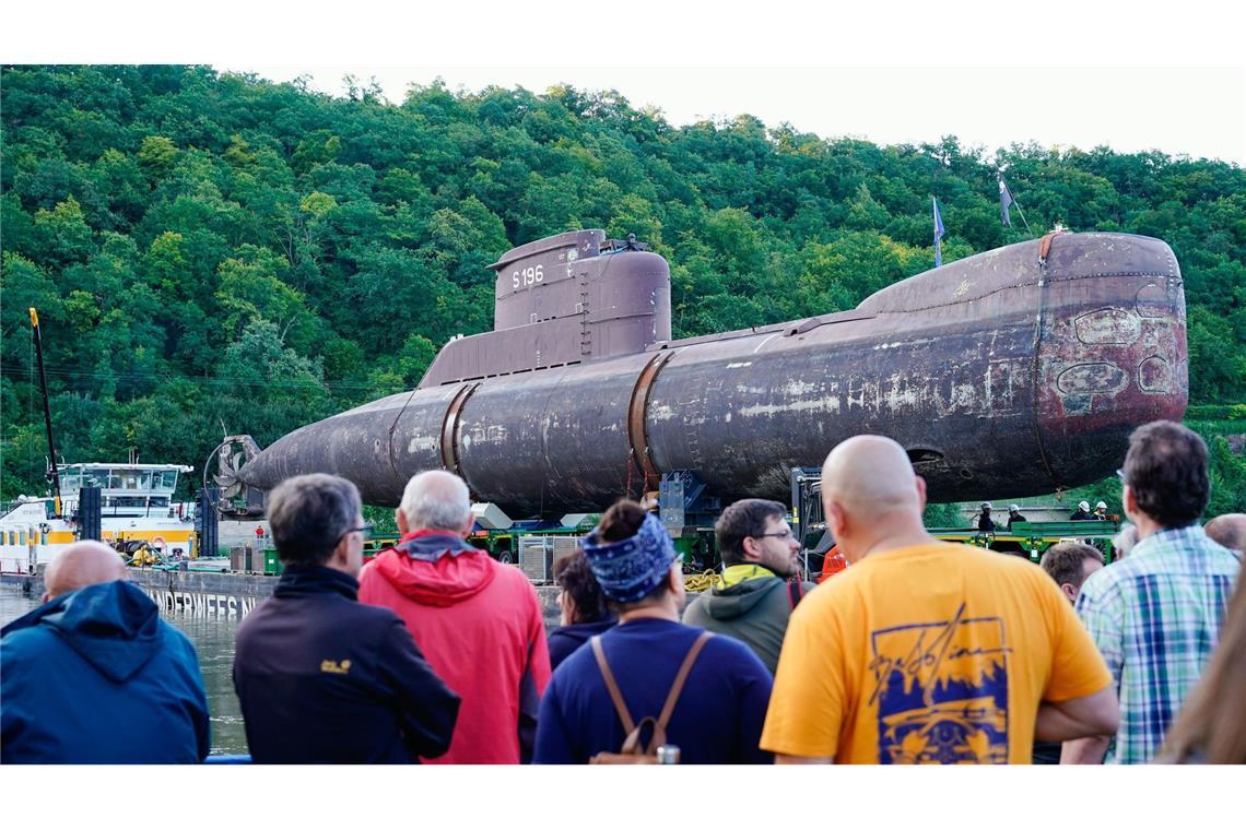 Das U-Boot zieht viele Schaulustige an. (Archivbild)