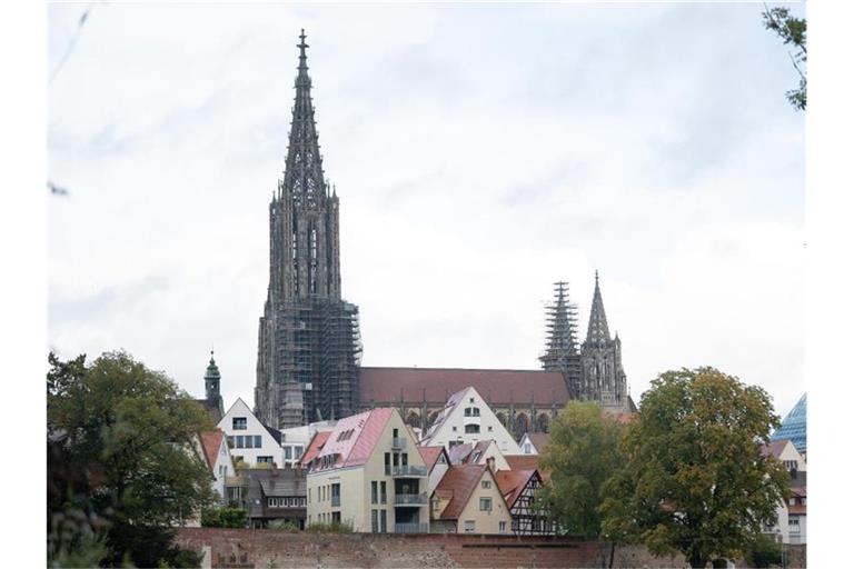 Das Ulmer Münster. Foto: Sebastian Gollnow/dpa/Archivbild