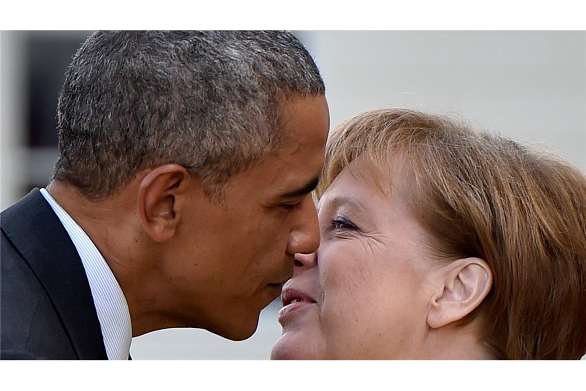 "Ihr geht es um Fakten" - Obama preist Merkel in Washington