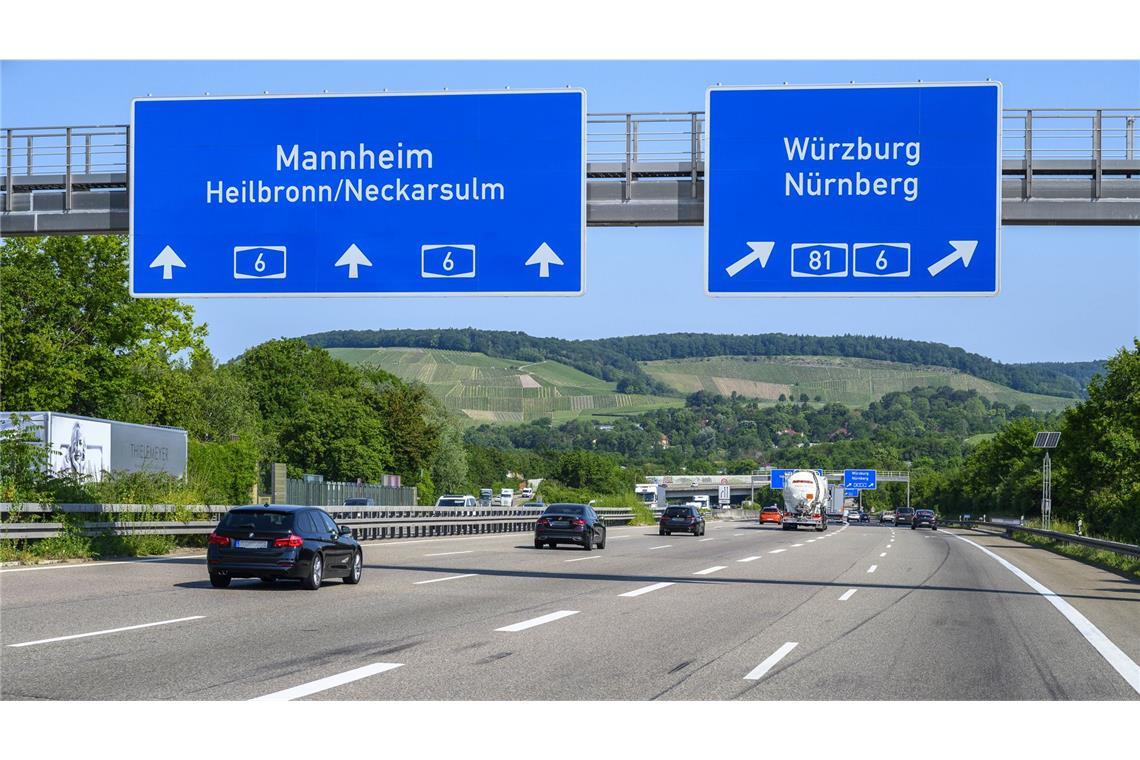 Das Weinsberger Kreuz ist am Wochenende nur eingeschränkt befahrbar.