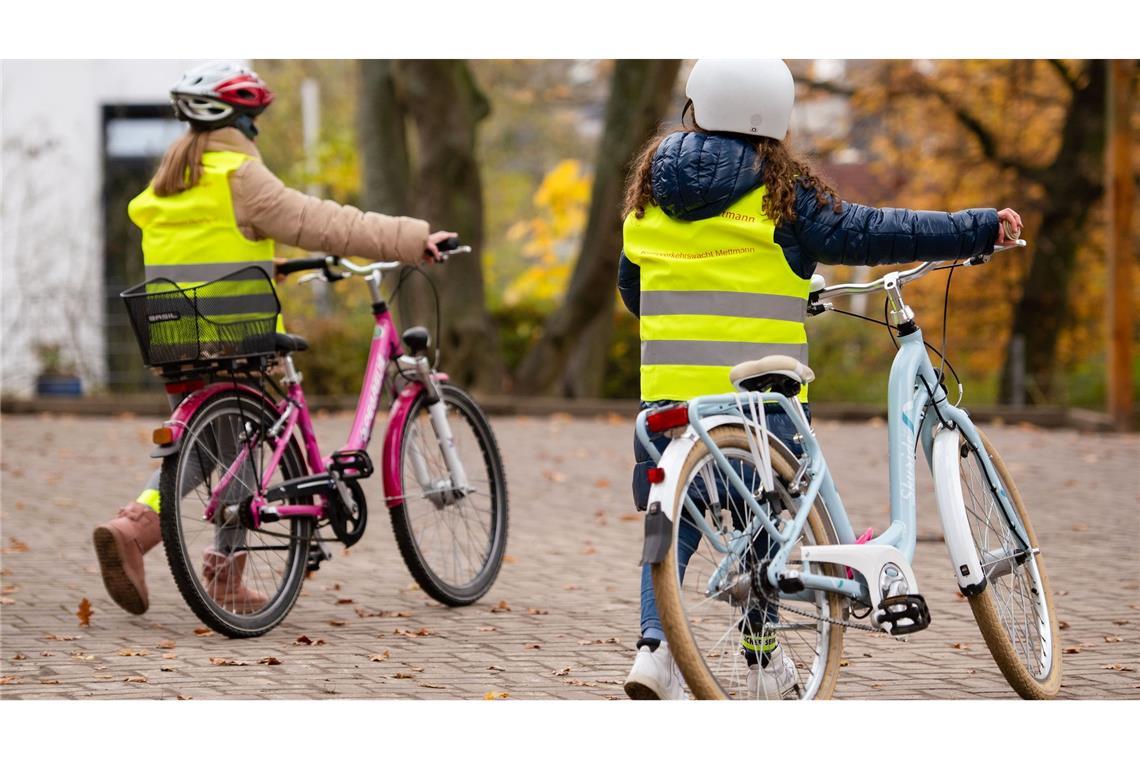 Dass Kinder in der Grundschule sicher auf dem Rad unterwegs sind, ist längst nicht mehr selbstverständlich. (Archivbild)