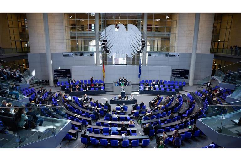 Debatte im Bundestag