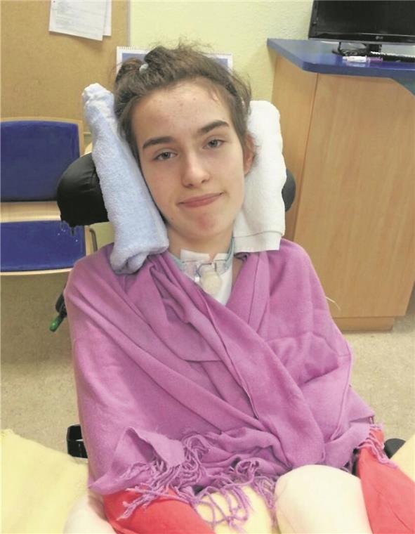 „Unmögliches machbar gemacht“ Delia ist nach einer Operation gelähmt.