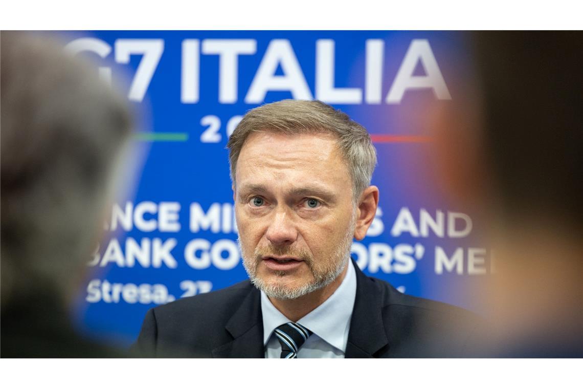 "Denn Handelskriege kennen nur Verlierer": FDP-Finanzminister Christian Lindner.