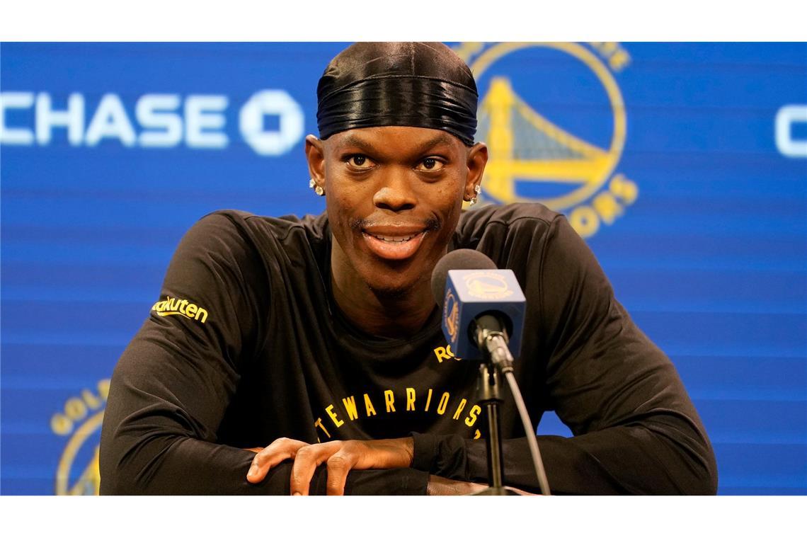 Dennis Schröder hofft, länger in San Francisco bleiben zu können.