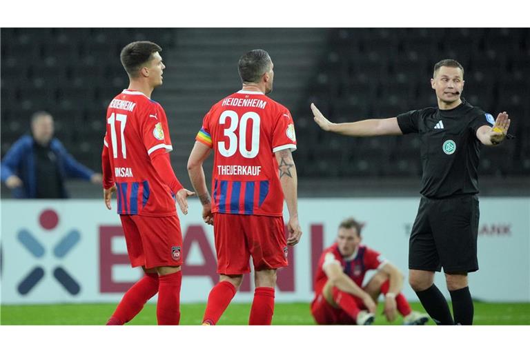 Der 1. FC Heidenheim schied dramatisch aus.