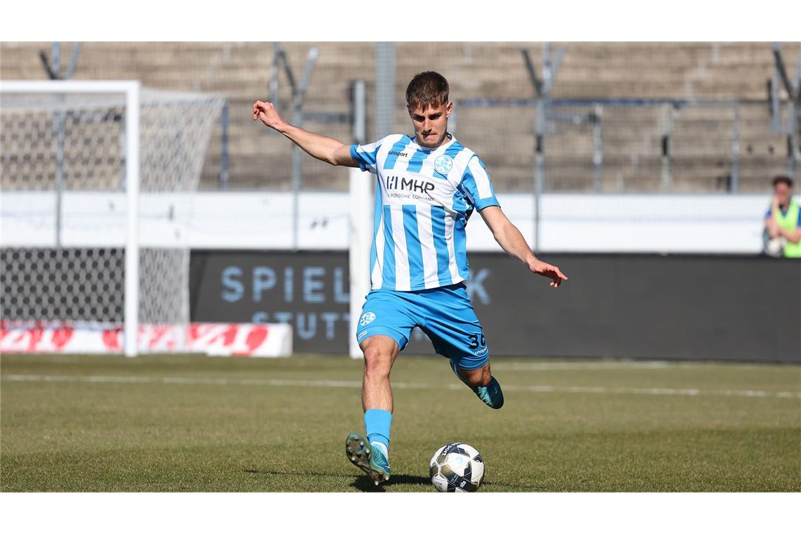 Der 19-jährige Mario Borac hat sich einen Stammplatz erkämpft.