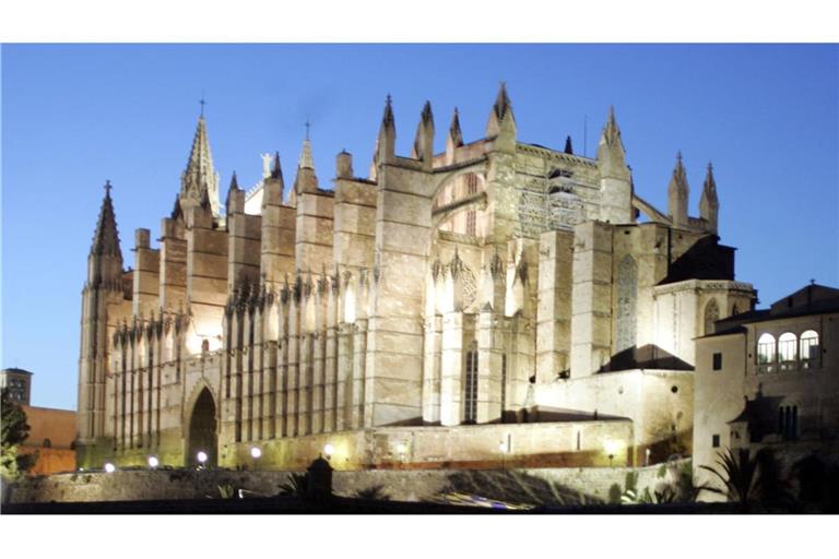 Der 45-Jährige stürzte von einer meterhohen Mauer an der Kathedrale in Palma de Mallorca. (Archivbild)