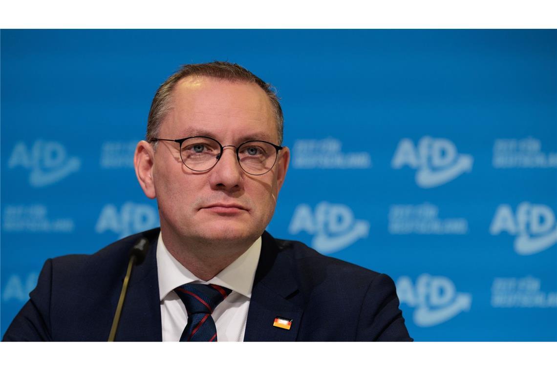 AfD-Chef Chrupalla zeigt Verständnis für Trump-Zölle Der AfD-Chef zeigt Verständnis für die US-Zölle. (Archivbild)