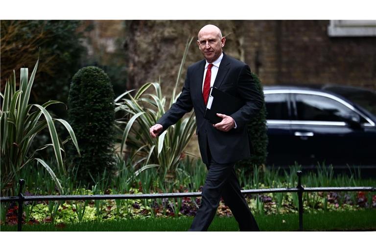 Der britische Verteidigungsminister John Healey (Archivbild)