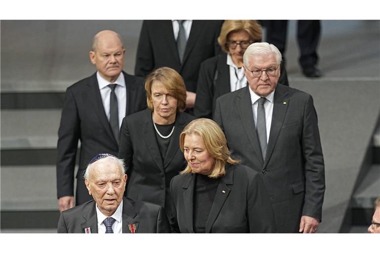 Der Bundestag gedenkt der Opfer des Nationalsozialismus.