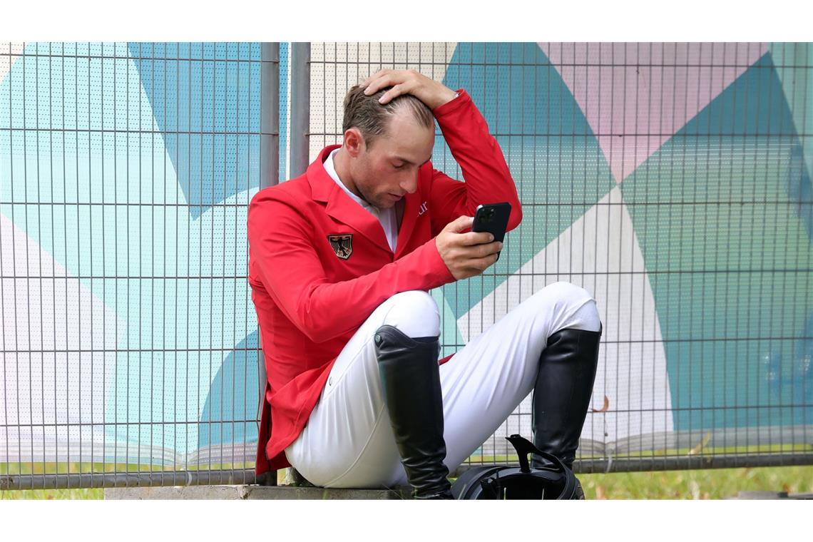 Der deutsche Springreiter Richard Vogel ist enttäuscht über den fünften Platz bei den Olympischen Spielen in Paris.