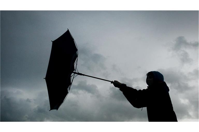 Der Deutsche Wetterdienst (DWD) gibt eine Warnung vor orkanartigen Böen im Südwesten heraus (Symbolfoto).