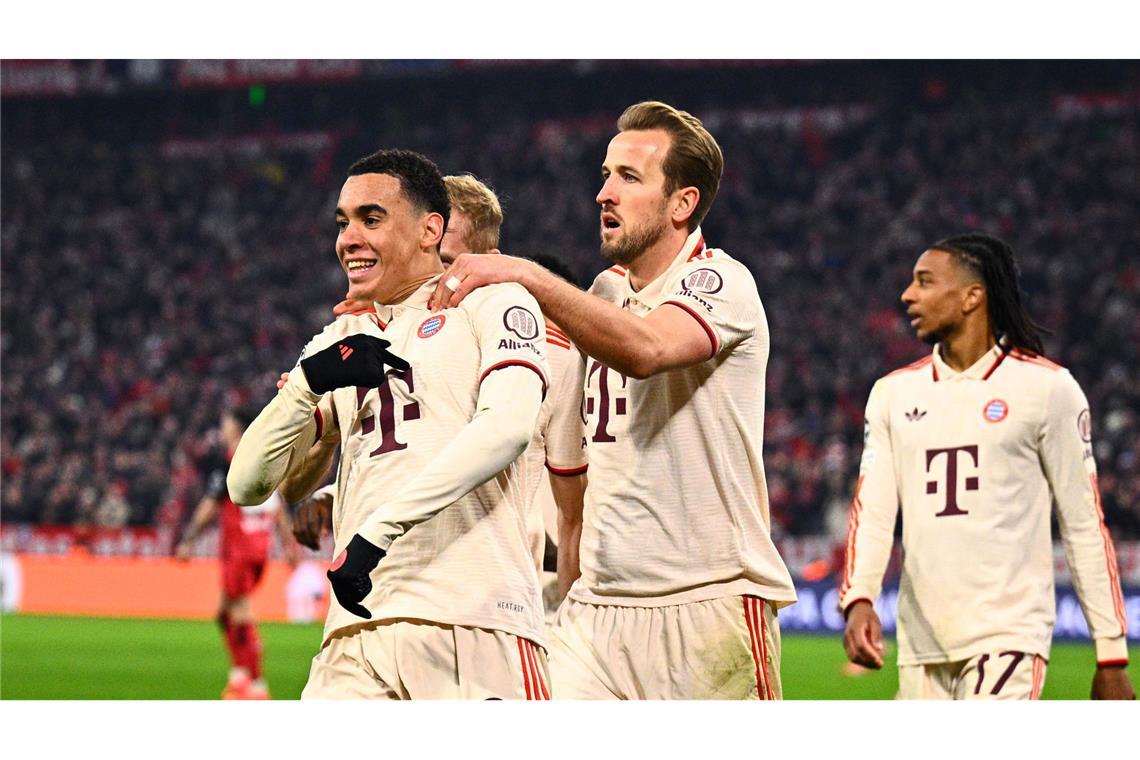 Der FC Bayern hat sich im deutschen Champions-League-Duell mit Bayer Leverkusen eine ausgezeichnete Ausgangslage erspielt.