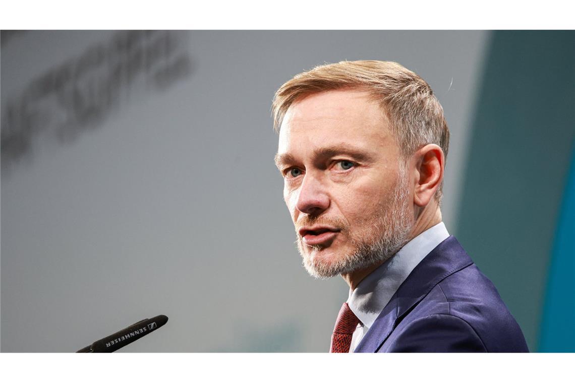 Der FDP-Chef Christian Lindner hat sich auf der Plattform X an die Bürgerinnen und Bürger gewandt. (Archivbild)