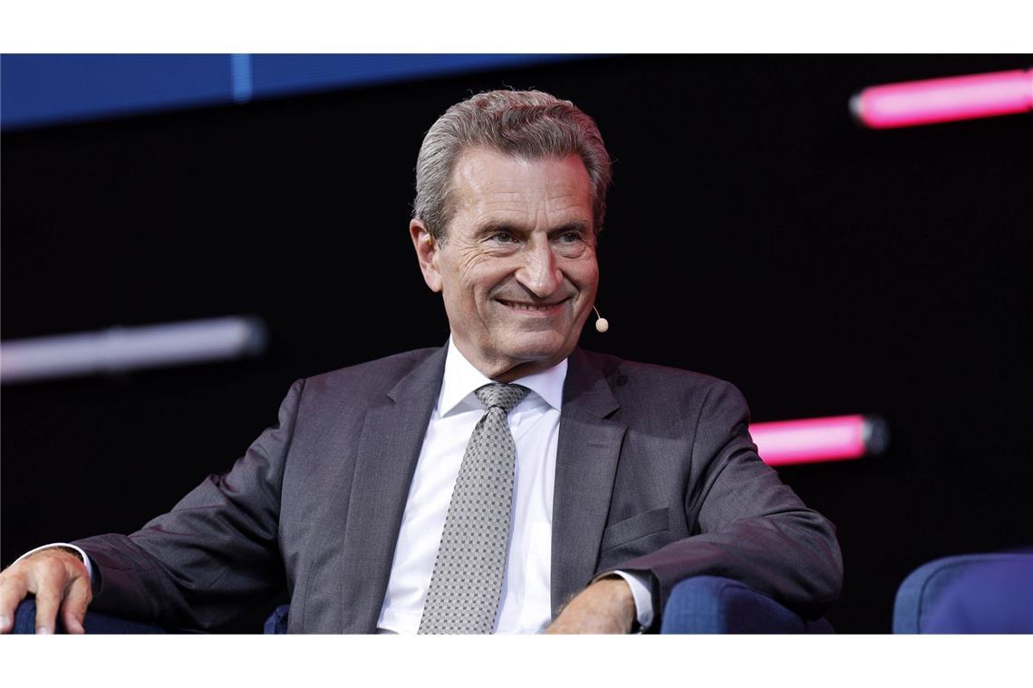 Der frühere EU-Kommissar Günther Oettinger (CDU) ist einer der Schöpfer der Schuldenbremse. (Archivbild)