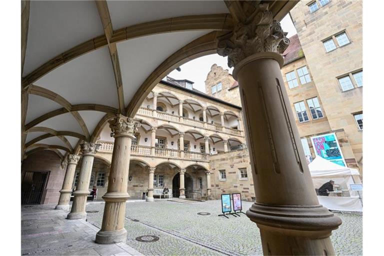 Der Innenhof des Alten Schlosses, in dem das Landesmuseum Württemberg untergebracht ist. Foto: Bernd Weißbrod/dpa/Archivbild