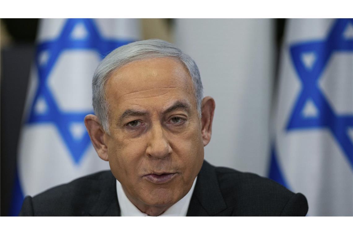 Der israelische Regierungschef Benjamin Netanjahu