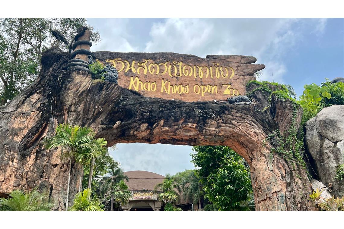 Der Khao Kheow Open Zoo in der Provinz Chonburi beherbergt etwa 3.000 Tiere.